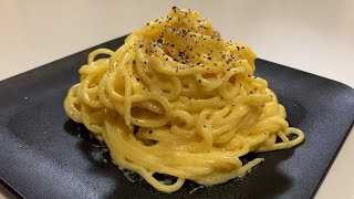 ピザ用チーズで簡単に作れるカルボナーラがズボラの味方