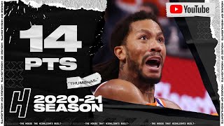 Derrick Rose Returns to Detroit! 14 Points Full Highlights vs Pistons | February 28, 2021