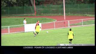 LOVOSICE: Pohár ČP: FK Lovosice x FK Ústí nad Labem