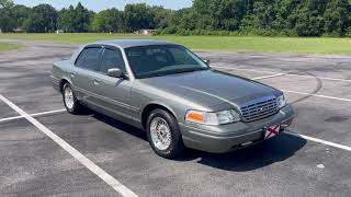 1998 Crown Victoria LX walk around