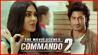 Commando Hindi Movie| Vidyut Jammwal | Pooja| Undercover का मतलब शायद Without Cover समझ लिया मैडम ने