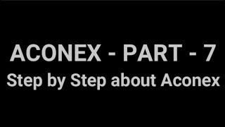 Aconex Step by Step Detail