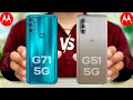 Motorola Moto G71 5G vs Motorala Moto G51 5G