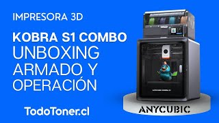 ANYCUBIC | KOBRA S1 COMBO - Unboxing y Tutorial de Armado 🛠 (En Español)