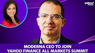 Moderna CEO Stéphane Bancel joins the Yahoo Finance All Markets Summit on Oct 17