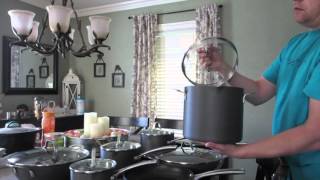 Calphalon Classic Nonstick 14pc Cookware Unboxing