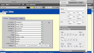 FileMaker Tutorial - 074 - Arrange Menu
