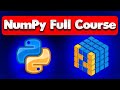 Python NumPy Module Full Crash Course for Machine Learning