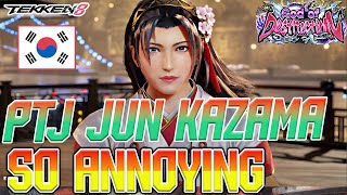 Tekken 8  ▰  PTJ Jun Kazama Gameplay is Hurting!