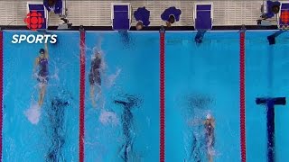 Hilary Caldwell's Bronze Medal Race in Women's Swimming 200M Backstroke | Rio 2016 | CBC Sports