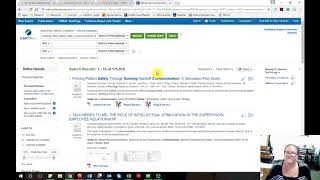 SBU Libraries Research Strategies and Nursing Literature Review
