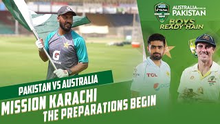 Mission Karachi! The preparations begin 👊👊 #BoysReadyHain l #PAKvAUS | MM2T