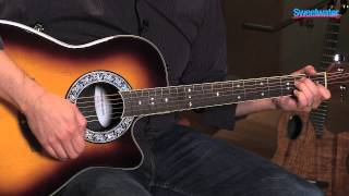 Ovation 1771VL -1 Acoustic-electric Guitar Demo - Sweetwater Sound