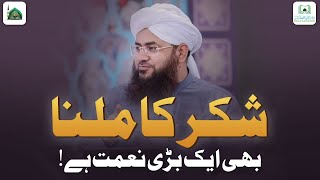 Har Haal Me ALLAH Ka Shukar Ada Karna Chahiye | Darulifta Ahlesunnat
