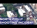 Video shows officers with guns drawn during shooting incident in Philly