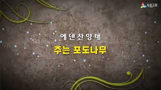 [Talkwill Church] 2023. 11. 5 주일 2부 에덴찬양대 - 주는 포도나무