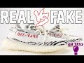 Real vs Fake adidas YEEZY Boost 350 V2 ZEBRA Legit Check UV Light