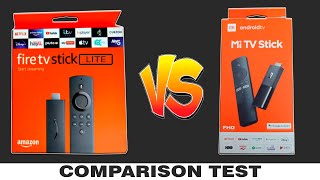 Firestick LITE vs Xiaomi Mi TV Stick