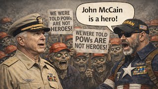 I apologize to John McCain posthumously for failing to defend him against a draft dodging Trump.