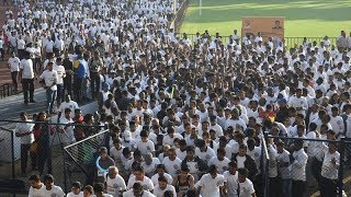 Over 10,000 people participate in Bescom Times Powerwalk in Bengaluru