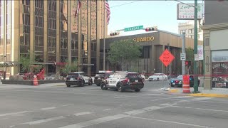 Burglary call investigated at wells Fargo building in downtown El Paso