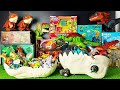 Jurassic World Unboxing Review Carnotaurus T-rex Dilophosaurus Spinosaurus Lego Ceratorsaurus