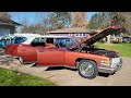 sold 1974 cadillac sedan deville stunning andes copper metallic paint 472cid