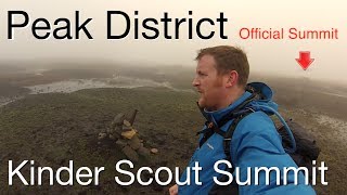 Peak District Walk - Kinder Scout - Jacob's Ladder \u0026 The Official Summit