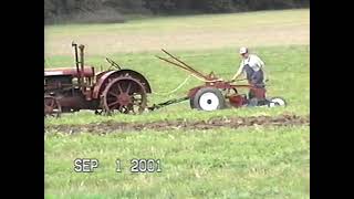 Plowing Day September 1, 2001 River Bottom