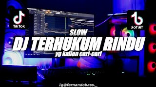 DJ TERHUKUM RINDU SLOW REMIX VIRAL TIK TOK REMIX FULLBASS 2022 BY FERNANDO BASS