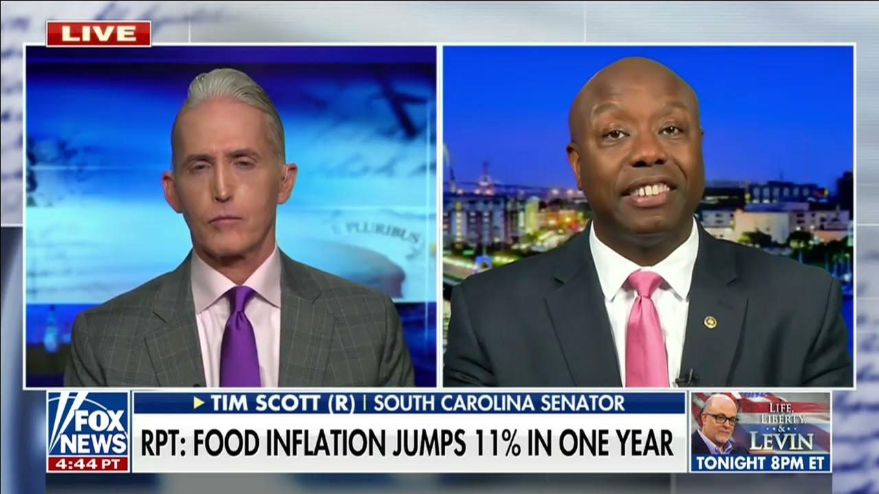 Senator Tim Scott Talks Inflation, Dems' Spending, And The Path Forward ...