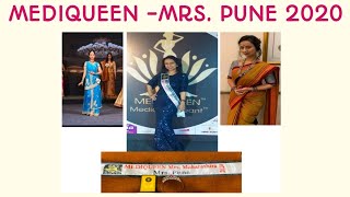 Mrs. Mediqueen 2020-Dr. Prachiti Suru kulkarni  finalist