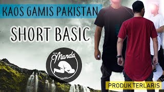 BEST SELLER - KAOS GAMIS PAKISTAN KURTA BASIC SHORT