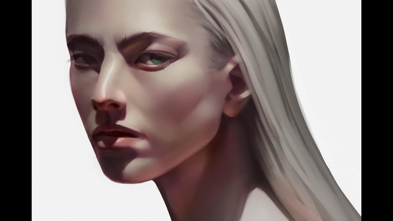 Speedpaint Portrait Study Youtube