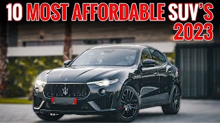 Top 10 Most Affordable SUVs for 2024