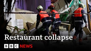 Majorca building collapse: Four dead and 16 injured as hunt for survivors continues | BBC News