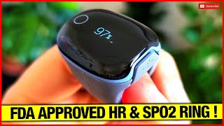 Wellue O2Ring™ Smart Ring - HR, Blood Oxygen, Sleep Apnea!