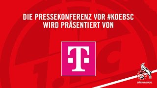 LIVE: Pressekonferenz mit Steffen BAUMGART vor Hertha BSC | 1. FC Köln | Bundesliga