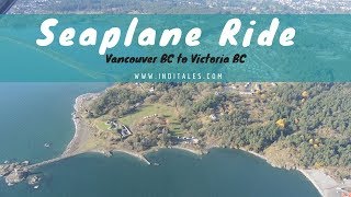 Seaplane Ride from  Vancouver to Victoria BC Canada