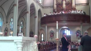 Thomy-Bogue Wedding: Communion (Beethoven, Franck, Rutter), Retiring Procession (Wood)