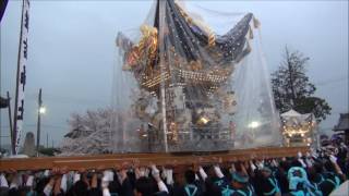 住吉神社北条節句祭本宮　南町宮入（平成２８年４月３日）