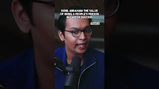Renil Abraham The value of a People's Person in career success #shortsvideo #subscribe #bollywood