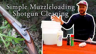 Cleaning an ANTIQUE SHOTGUN After Turkey Hunting In the Rain | Muzzleloader Turkey Hunt