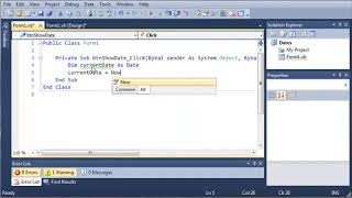 Visual Basic Tutorial 86 Dates