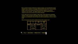 Chapter 15 Ex 2 Expected Value