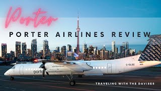 Porter Airlines Review | Billy Bishop Airport Toronto Canada | Toronto Airport