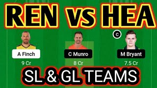 REN vs HEA | Tamil | Kfc Big Bash T20 | Dream 11 Grand League Teams | 21th December