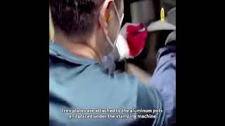Unusual Aluminum Casting Pot Factory Mass Production Process #viralvideo #automobile #subscribe