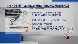 Hospitals recieving pricing warnings, AP reports