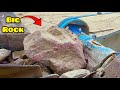 💆‍♀️Satisfying Stone Crushing Process ASMR Giant Rock Crushing ,Jaw Crusher in Action